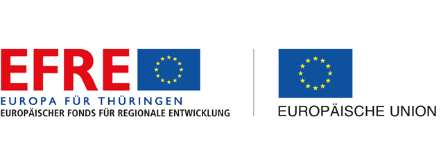 Europäischer Fonts für Regionale Entwicklung Thüringen Logo